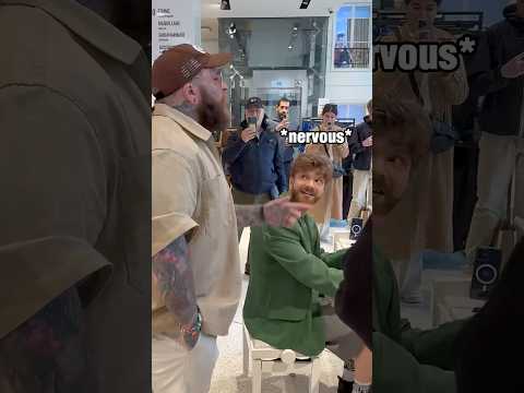 @TeddySwims surprised EVERYONE in this supermarket with his super famous song 🤯😱