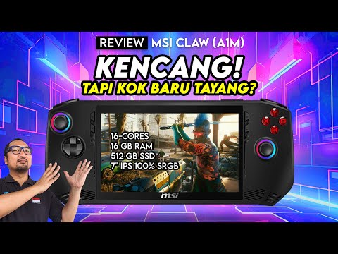 Handheld PC Konsol Kencang, Adem, Serbaguna, Pakai Intel Core Ultra – Review MSI Claw (A1M)