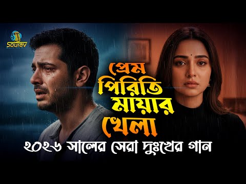 2026 সালের এক নাম্বার ছ্যাকা খাওয়া গান।New Bangla sad Song।Pram Piriti Mayar Khela।Monir Sarkar