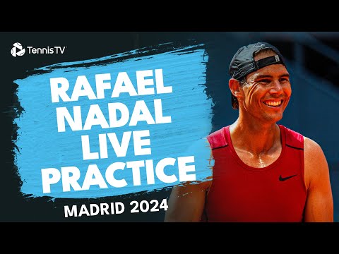 LIVE STREAM: Carlos Alcaraz Practices Ahead Of First Match At Madrid 2024