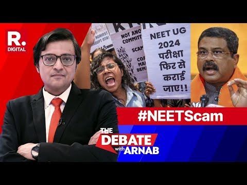 Republic Impact On NEET Scam, Centre Admits Systemic Flaw In Testing Apparatus | Debate With Arnab