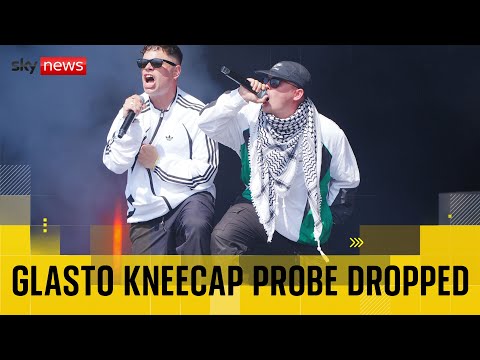 Police drop criminal case after investigating Kneecap's Glastonbury show