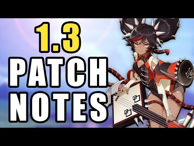 Genshin Impact 1.3 Update Size Release Time - Patch Notes
