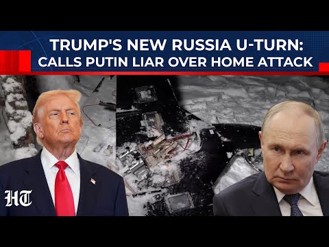Trump's New Russia U-Turn: Calls Putin Liar Over Moscow's 'President House Attacked' Claim| Ukraine