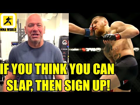 BIG NEWS! Dana White starts new fight promotion by announcing BIGGEST SLAP Competition of all time!