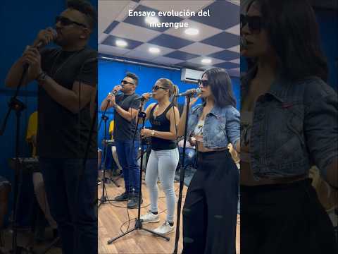 ENSAYO ,EVOLUCIÓN DEL MERENGUE. SILVIO MORA Y ORQUESTA EN VIVO.