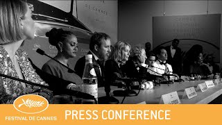 JURY - Cannes 2018 - Press Conference clôture - EV
