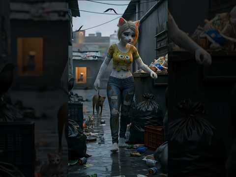 A mother works very hard to make her child successful #shorts #cat #catshorts #kitten #kitty #viral