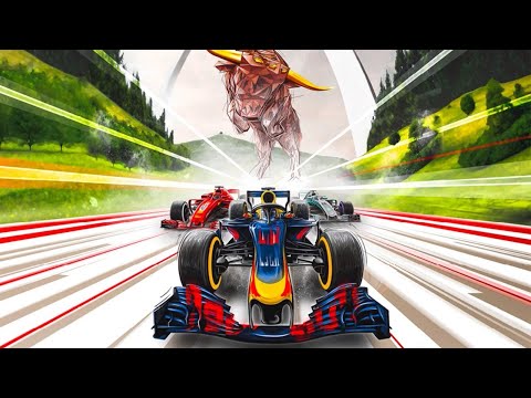Max Verstappen jagt seinen Red Bull Racing RB7 durch Graz