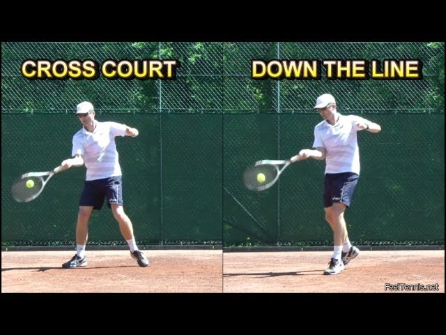 How To Hit Cross Court In Tennis?