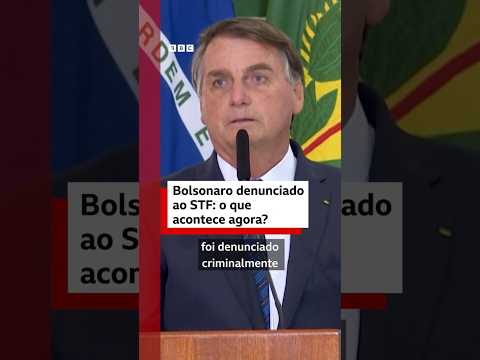 O que acontece agora que Bolsonaro foi denunciado? #bbcnewsbrasil