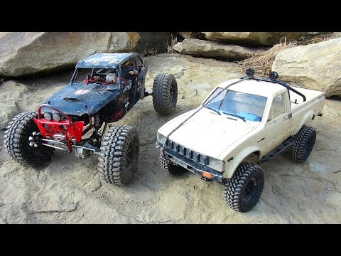 RC ADVENTURES - Black Widow & Trail Finder 2 hit the Rock Pile! - UCxcjVHL-2o3D6Q9esu05a1Q