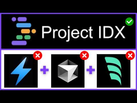 FREE Project IDX AI Coding Agent + Google Gemini Flash 2.0!🤖 Beats Cursor, Windsurf, Bolt.new IDE