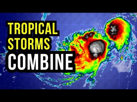 Tropical Storms will Combine...