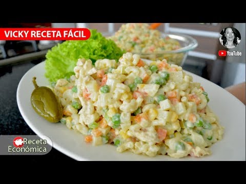 ENSALADA DE CODITOS CON POLLO | #VickyRecetaFacil - UCewhO42h_TIKZdntpI-v39g