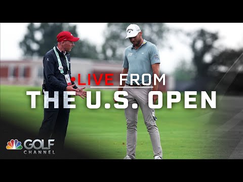 Sam Burns deserves praise for handling of ruling on hole 15 | Live From the U.S. Open | Golf Channel