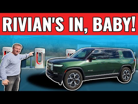 Rivian Vehicles Can Now Access Tesla Superchargers