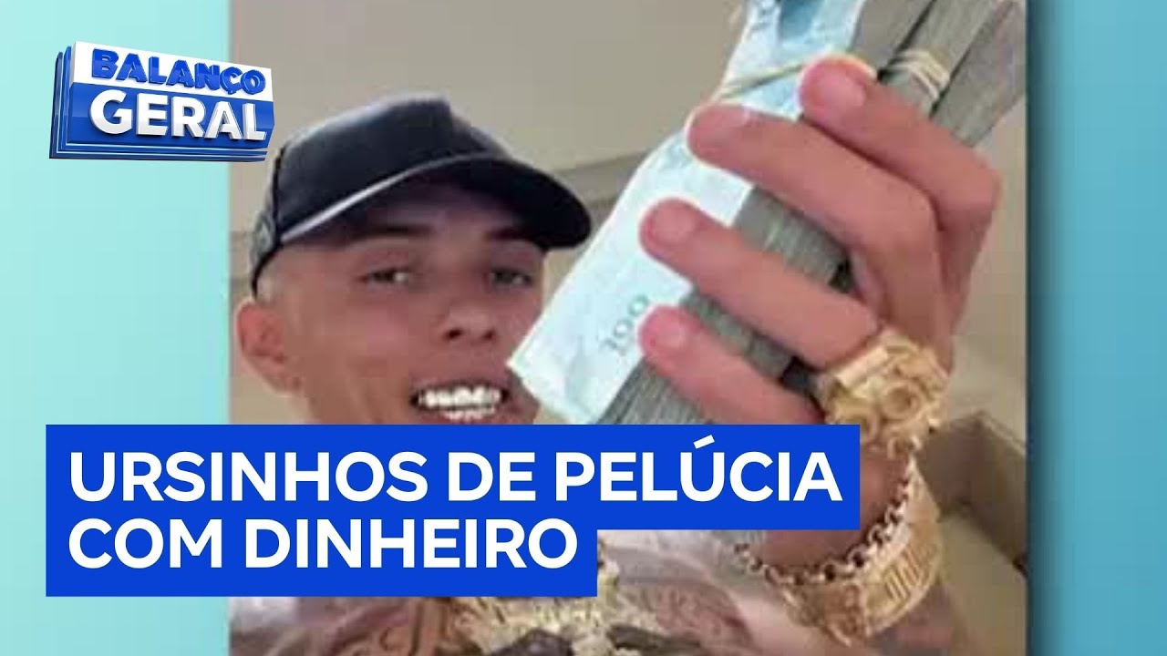 Influenciador joga ursinhos de pelúcia com dinheiro para público e causa confusão em Olímpia SP