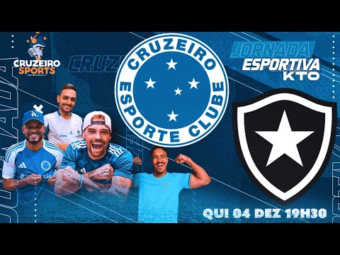 🔴 CRUZEIRO X BOTAFOGO | 37ª RODADA BRASILEIRO | JORNADA ESPORTIVA KTO CRUZEIRO SPORTS | AO VIVO