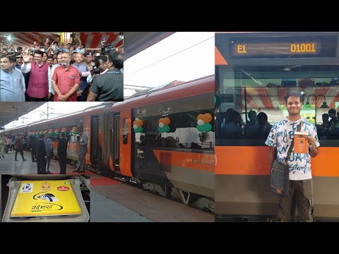First Day First Journey in Record India's LONGEST NAGPUR - PUNE Vande Bharat |Food and Speed Review!