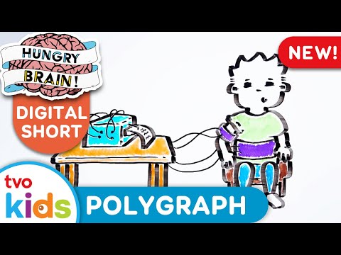 HUNGRY BRAIN 🧠 4 Facts on THE POLYGRAPH👩‍💻 TVOkids