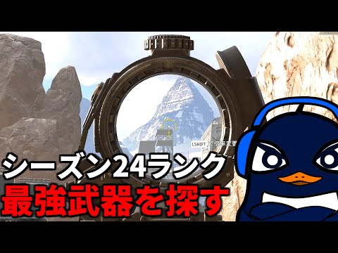 シーズン24ランク！ 最強武器を模索する | TIE Ru Gian ゆきぶやー  |  Apex Legendsのサムネイル