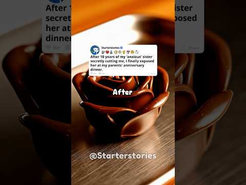 After 10 years of my sister secretly hurting me, I exposed her at our parents’ dinner.