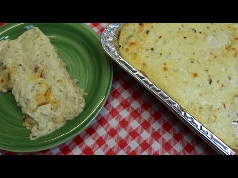 Salsa Verde Sour Cream Chicken Enchiladas ~Chicken Enchilada Recipe ~Bulk Cooking ~ Noreen's Kitchen - UCt4JkHmgAq1EnQc1Cc5M4xw