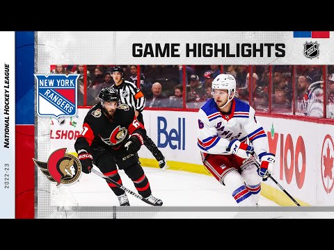 Rangers @ Senators 11/30 | NHL Highlights 2022