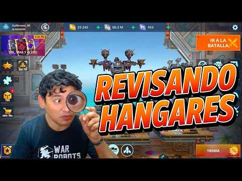 (🔎) JUEVES DE REVICION DE HANGARES - (🧐) - BIENVENIDOS CHICOS *WAR ROBOTS* | Guillerwoo_95