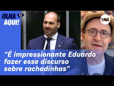 Reinaldo: Eduardo Bolsonaro justifica a própria impunidade da família ao falar do caso André Janones