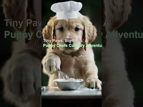 Tiny Paws. Big Mess: A Puppy Chefs Culinary Adventure