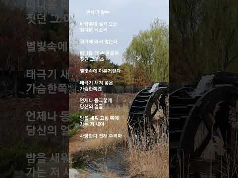 #병사의 향수   #송창식  #바람결에 실려 오는 정다운 목소리.......     #밤을 새워 고향 쪽에 가는 저 새야사랑한다 전해 주려마