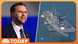 Thumbnail for the video "JD Vance to Mark Country's 250th Birthday Aboard USS Kearsarge" from TODAY