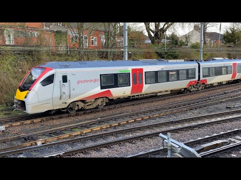 Quick Trains at Thorpe Junction, Norwich | 10th March 2023
