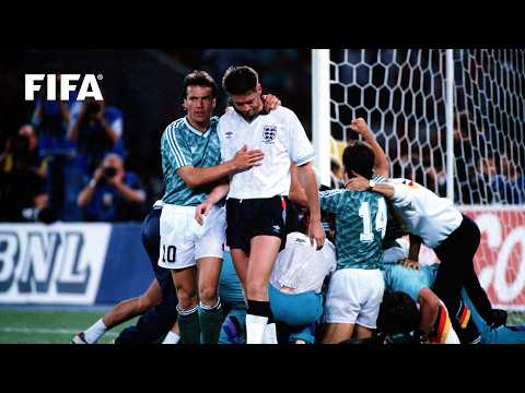 1-Minute Match: England vs W Germany | 1990 FIFA World Cup Semi-Final