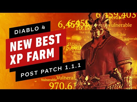 Diablo 4: The Best XP Farm After Patch 1.1.1 for Leveling