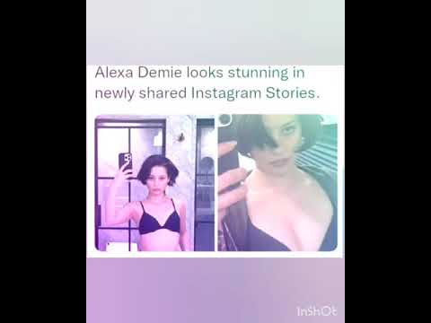 Alexa Demie looks stunning in newly shared Instagram Stories.