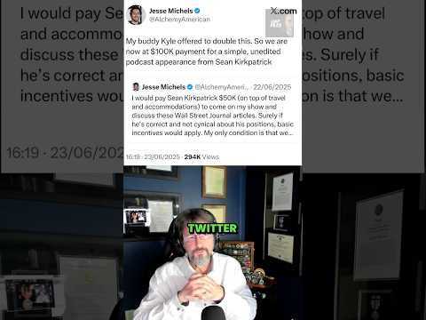 Dr. Sean Kirkpatrick: Jesse Michels $100k Interview Offer