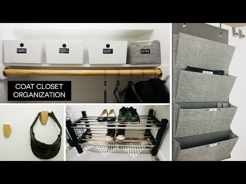 Coat Closet Organization + Before/After | Rescue My Space - UCefOTxMwDONhf9SLTmbJ6Dg