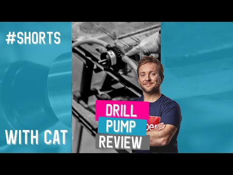 Drill Pump Review with Cat #Shorts
