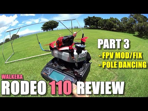 WALKERA RODEO 110 Review - Part 3 - [FPV Cam Mod Fix, Pole Dancing] - UCVQWy-DTLpRqnuA17WZkjRQ