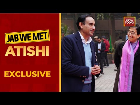 Delhi CM Atishi Exclusive LIVE | On The Campaign Trail With Atishi | Jab We Met | Delhi Polls 2025