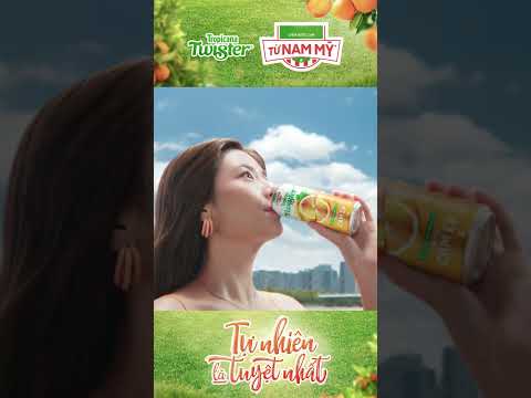NƯỚC CAM ÉP TWISTER - MỌNG NHỜ MƯA. TỰ NHIÊN LÀ TUYỆT NHẤT!