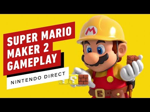 Super Mario Maker 2 Gameplay - All New Building, Co-Op, Story Mode Changes - UCKy1dAqELo0zrOtPkf0eTMw