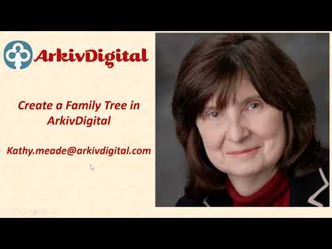 Introduction to ArkivDigital's Family Tree - RootsTech Open House 2022