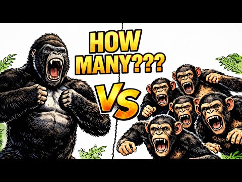 How Many CHIMPS Can Beat a GORILLA?
