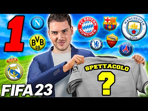 INIZIO LA MODALITÀ CARRIERA con QUESTA SQUADRA!! - FIFA 23 CARRIERA #1