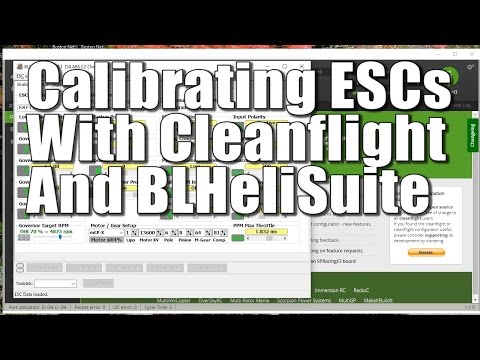 Calibrating ESCs with Cleanflight and BLHeliSuite - UCX3eufnI7A2I7IkKHZn8KSQ