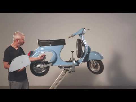 Classic Small Frame Vespa Electric Conversion Kits by Retrospective Scooters London UK